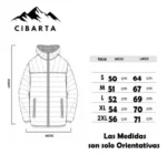 Campera Cibarta Sport Verde Rustica Liviana Primera Calidad